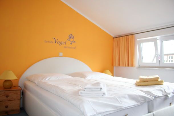 Schlafzimmer 2 in Ferienwohnung Seeblick in direkter Seelage in Plau am See